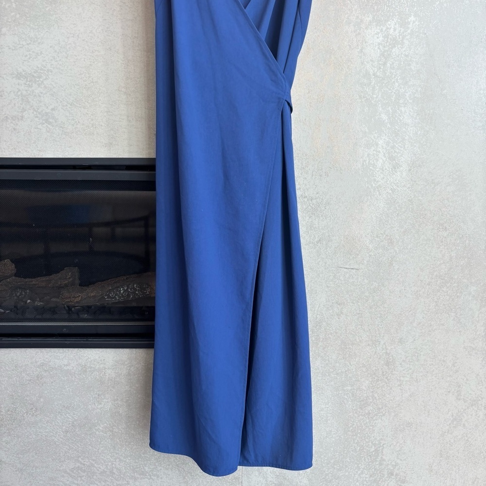 Everlane Japanese GoWeave Tank Wrap Midi Dress, Size 4 - Picture 6 of 14